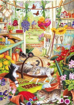Allotment Kittens 500 Piece XL