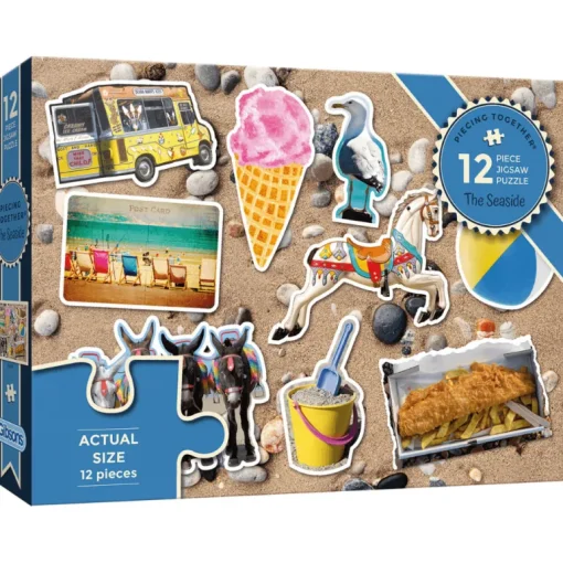At The Seaside 12 Extra Large Piece Jigsaw