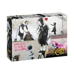 Banksy-Girl on a Stool-Urban Art-1000piece