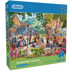 Boarding The Bus Extra,100 Piece Jigsaw puzzle