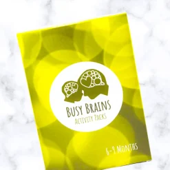 Busy Brains 6-9 Months Activity Pack.