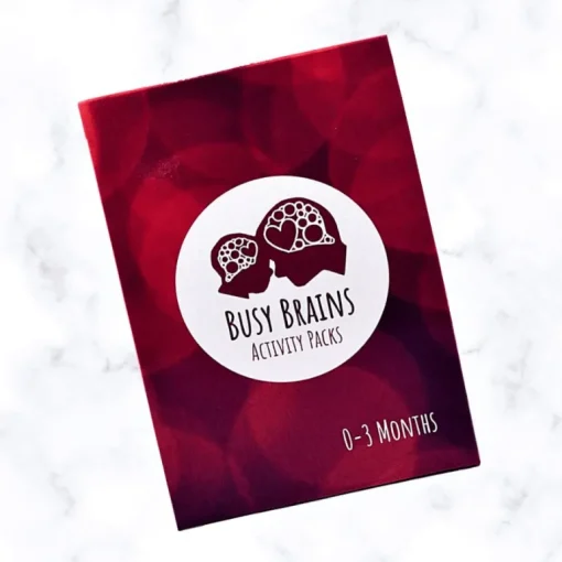 Busy Brains 0-3 Months Activity Pack.
