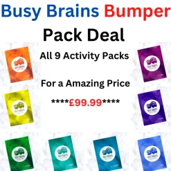 Busy Brains Activity Pack Deal 4