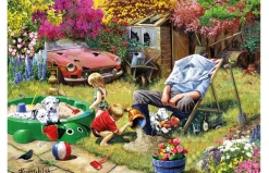 Busy In The Garden 1000 Piece Puzzle By Kevin Walsh
