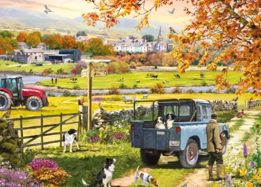 Countryside Morning 1000 Piece Puzzle