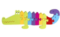 Crocodile Number Puzzle Orange Tree Toys