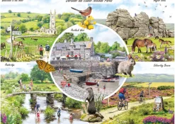 Dartmoor & Exmoor National Park 1000 Piece