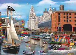 Dockside 1000 Piece Jigsaw Puzzle.