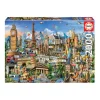 Europe-landmarks-puzzle-2000-Piece-Jigsaw-Puzzle