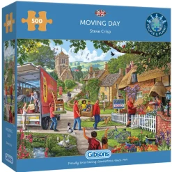 Gibsons Moving Day 500 Piece Jigsaw Puzzle
