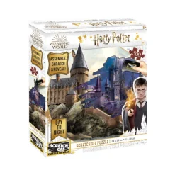 Harry Potter Hogwarts Day to Night 500 Piece Puzzle