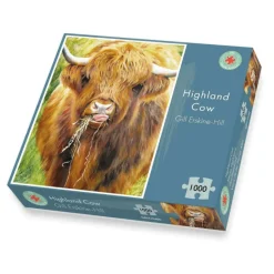 Highland Cow 1000 Piece Jigsaw Puzzle