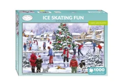 Ice Skating Fun 1000 Piece Puzzle.