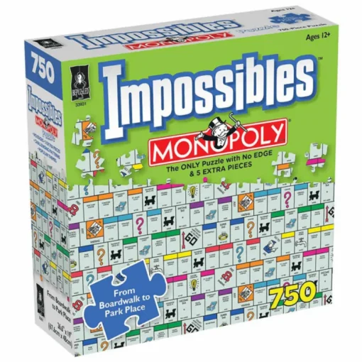Impossible Monopoly Jigsaw Puzzle.