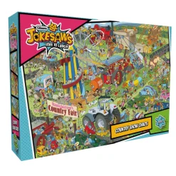 Jokesaws Country Show Chaos 1000 Piece Jigsaw