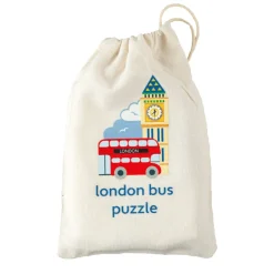 London Bus Wooden Puzzle