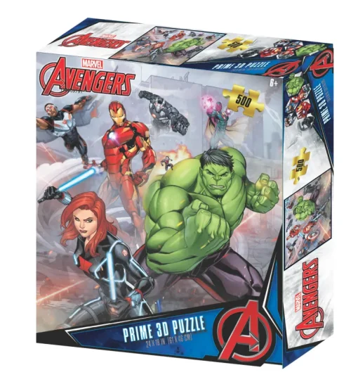 Marvel Assemble 3D Puzzle (500 Piece)