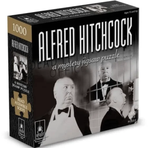 Murder Mystery 1000 Piece Alfred Hitchcock Puzzle