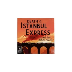 Murder Mystery 1000 Piece Death On The Istanbul Express Jigsaw