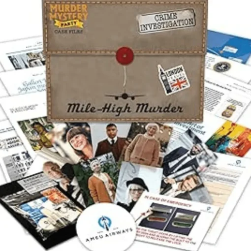 Murder Mystery Party Case File Mile High Murder