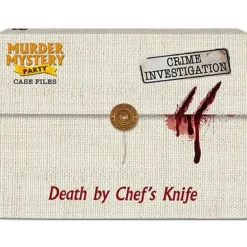 Murder Mystery Party Case File Death By Chefs Knife
