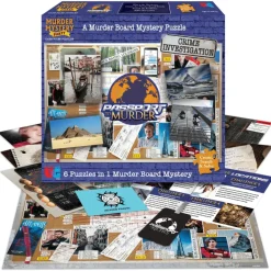 Murder Mystery Passport To Murder Puzzle
