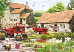 On The Farm 500 Piece Jigsaw Puzzle