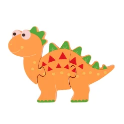 Orange Tree Toys Stegosaurus Wooden Puzzle