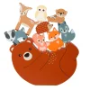 Orange Tree Toys Woodland Animal Balancing Game