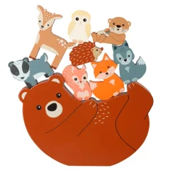 Orange Tree Toys Woodland Animal Balancing Game