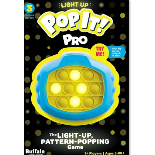 Pop It Pro The Light Up Pattern Popping Game.