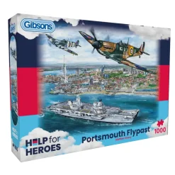 Portsmouth Flypast 1000 Piece Jigsaw Puzzle
