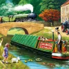 Rail & Canal – 1000 Piece Puzzle by Kevin Walsh