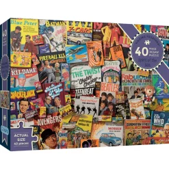 Spirit of the 60’s 40 Extra Large Piece Jigsaw