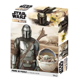 Star Wars 3D Puzzle (500 Piece) The Mandalorian & Grogu
