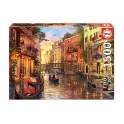Sunset in Venice 1500 Piece Puzzle