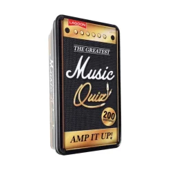 The Greatest Music Quiz Card Game.
