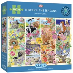 Through The Seasons 500 XL piece Jigsaw Puzzle
