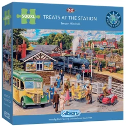 Treats At The Station 500 XL Piece Jigsaw Puzzle